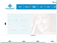 Tablet Screenshot of careyconnections.com